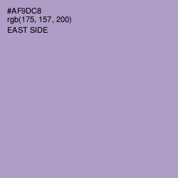 #AF9DC8 - East Side Color Image